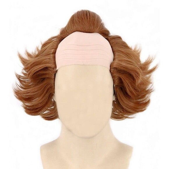 Scary Clown NWOT Cosplay Unisex pennywise Costume Hair Bald Head Wig Halloween - Picture 1 of 12